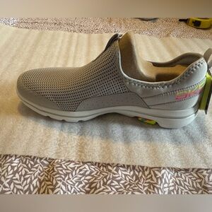 Skechers Light Gray Slip-On Sneakers